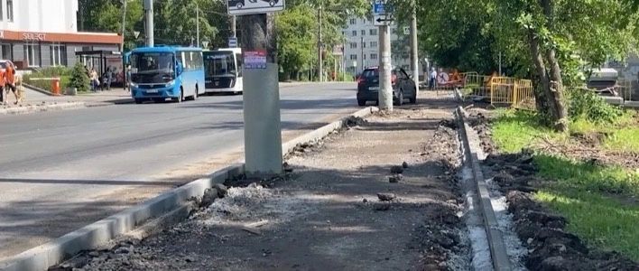 В Кирове проводится ремонт дорог на всех запланированных участках 